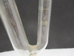 2 Vintage Kimax Exax Fermentation ? Glass Tubes