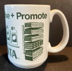 Mylanta Vintage Pharmaceutical Advertising Collectible Coffee Mug Pharma