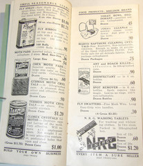 VTG 1930s DRUG STORE WHOLESALE CATALOG! DEPRESSION PRICES! CONDOMS/SHAVING/MEDS!