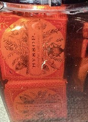 3 Vintage Gansen’s Drug Store Pioneer Pharmacy Amber Glass Jars w/ Labels
