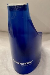 VTG GEODAN 1990’s BLUE TAPE DISPENSER/PAPERWEIGHT Pharma Drug Rep Logo