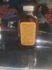 Vintage Anacin Analgesic 200 Tablets Brown Glass Bottle Metal Lid Paper Label