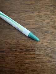 Rare Drug Rep Remeron SolTab Pen Medical Pharmaceutical Green White Merck Works