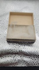 Vintage Cardboard Paper DENNIS PHARMACY Prescription Drug Pill 3″ Hinged Box