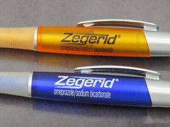 Zegerid Chunky PENS Drug Rep Pharmaceutical Promo Medical Advertising Lot of 2