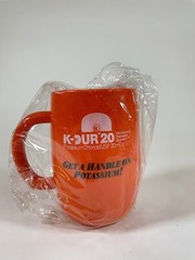 Rare Vintage 1992 Key Pharmaceuticals K-Dur 20 Potassium Replenishment Mug NEW