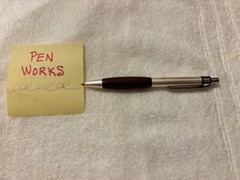RARE VINTAGE „GARDASIL“ PHARMACEUTICAL DRUG PROMOTIONAL PEN W/ WIDE COMFORT GRIP