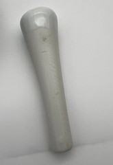 Vintage Porcelain Mortar and Pestle White