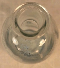 Vtg USA Wheaton Clear Glass Apothecary Bottle No-Sol-Vit #3 Science Q1