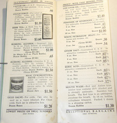 VTG 1930s DRUG STORE WHOLESALE CATALOG! DEPRESSION PRICES! CONDOMS/SHAVING/MEDS!
