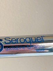 Seroquel Heavy Metal Twist PEN Drug Rep Pharmaceutical Promo Medical Advertising