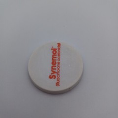 Vintage Synemol Fridge Magnet Fluocinolone Acetonide Medical Advertising Promo
