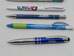 Lot Drug Rep Pens Pharmaceutical Advertising Zoloft Januvia Chantix Coreg Ceftin