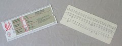 Nurse Ruler Metric Slide Dosage Keflin Sodium Cephalothin Eli Lilly &Co. Vintage