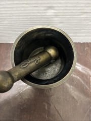 Vintage Schering Brass Mortar College Of Pharmacy Heavy 2001