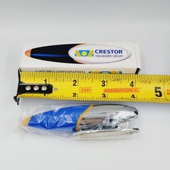Lot 2 Crestor Pens BONO Pen Pharmaceutical Drug Rep Twisting Bullet Collectible