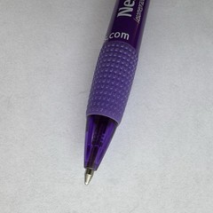 Nexium Pharmaceutical Pharma Drug Rep Pens Purple Plastic Click Pen WORKs!