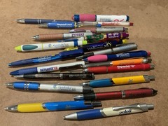 Pharmaceutical Drug Rep Collectible Promo Pens Assorted Lot of 20