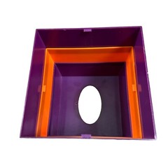 Levitra Drug Rep Ad Tissue Holder Plastic Cover Doctor Gift Pharmaceutical ED