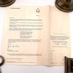 Vicodin US Constitution Replica 4-Page Promo Mailer w/ packaging