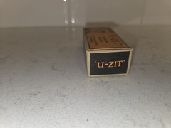 Vintage U-ZIT TOOTHACHE DROPS with Original BOX and Bottle