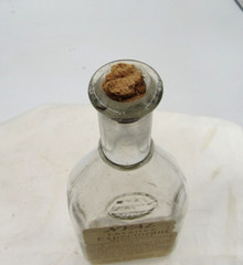 1900’s Nyal Laxative Expectorant Detroit Mich 5 5/8″ Clear Medicine bottle