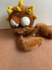 SARS Bug Quidel Plush Toy Pharma Swag Brown Bad Germ Stuffed Animal Pharm Rare