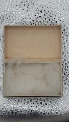 Vintage Cardboard Paper DENNIS PHARMACY Prescription Drug Pill 3″ Hinged Box