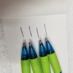 4 CHANTIX PENS Pharmaceutical Promotional Drug Rep Advertising Pfizer Plastic