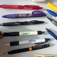 Large Lot Vintage Pharmaceutical Drug Rep Promotional Items Lot 90’s Cardizem