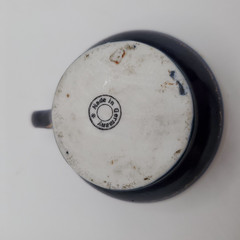 Vintage Porcelain Medicine Cup Just What The Doctor Ordered Germany VGC 2.75″