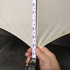 Vintage Bactine Pharmaceutical Umbrella Plastic Handle RARE