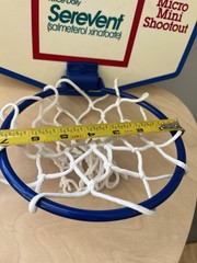 Vintage Spalding NBA Micro Mini Shootout Basketball Hoop Serevent Pharma Promo
