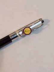 Avapro Metal Heavy Purple Pen Drug Rep Representative Twist To Write Irbesartan
