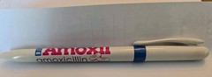 Amoxil Plastic Pen Drug Rep Pharmaceutical Promo Medical Advertising Rare WRITES