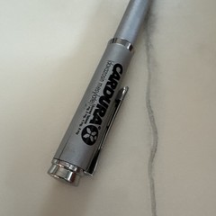 CARDURA Heavy Metal Medical Drug Rep Pharmaceutical Pen Collectible Advertising