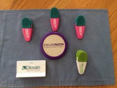 Drug rep refrigerator clip magnet