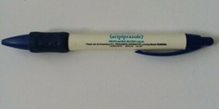 ABILIFY (5″ X 1/2″) Pharmaceutical DRUG REP CLIP PIN CLICK PEN WITH FINGER GUARD