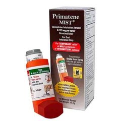 20X Primatene Mist Epinephrine Inhalation Aerosol 0.125 mg Per Spray- New Sale