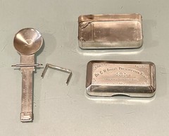 Vintage Antique 1885 Medical Pharmasist Portable Dr Fitch’s Prescription Scale