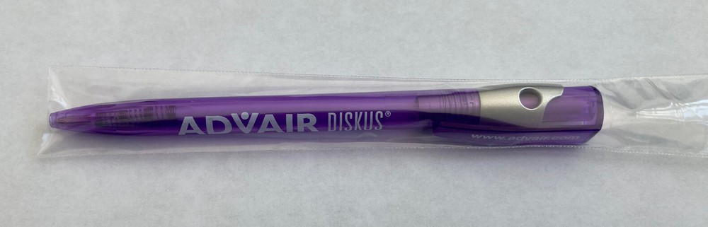 ADVAIR DISKUS Pharmaceutical Drug Rep Pen VERY RARE Advertising Collectible