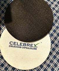 Pharmaceutical Drug Rep Celebrex Lot Of 1 Tumbler/Mug 1 CoolPak & 2 Mouse Pads
