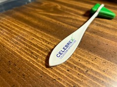 Vintage Medical Pharmaceutical Rep CELEBREX Knee Reflex Hammer Tool 7.5”