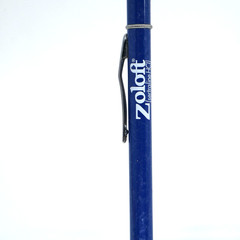 ZOLOFT Drug Rep Pharmaceutical Advertising Pen Metal blue light marbling design