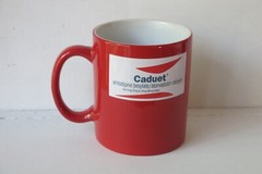 CADUET 12 oz medical ad, Mug ORB 5