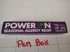 ALLEGRA PEN – Pharma Swag – Drug Rep „LIGHT UP“ Pen w/ Case, Box & Insert NEW