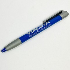 Pharmaceutical Viagra Click Pen Pfizer Drug Promotional Blue Gray Plastic
