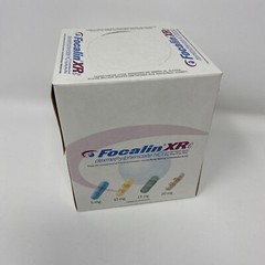 Vintage Focalin XR Tissue Box Pharmaceutical Pharm Rep 2007