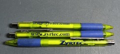 Vintage Zyrtec (3 Pcs) Pharmaceutical Rep Pens Drug Rep Plastic Metal Ink Work