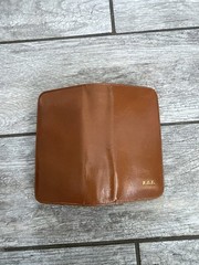 Vintage Leather Apothecary / Medical Sample Travel Kit Cowhide Vial Case 50s 60s